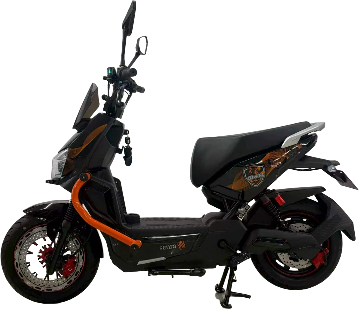 Senra Panther negra, vista lateral